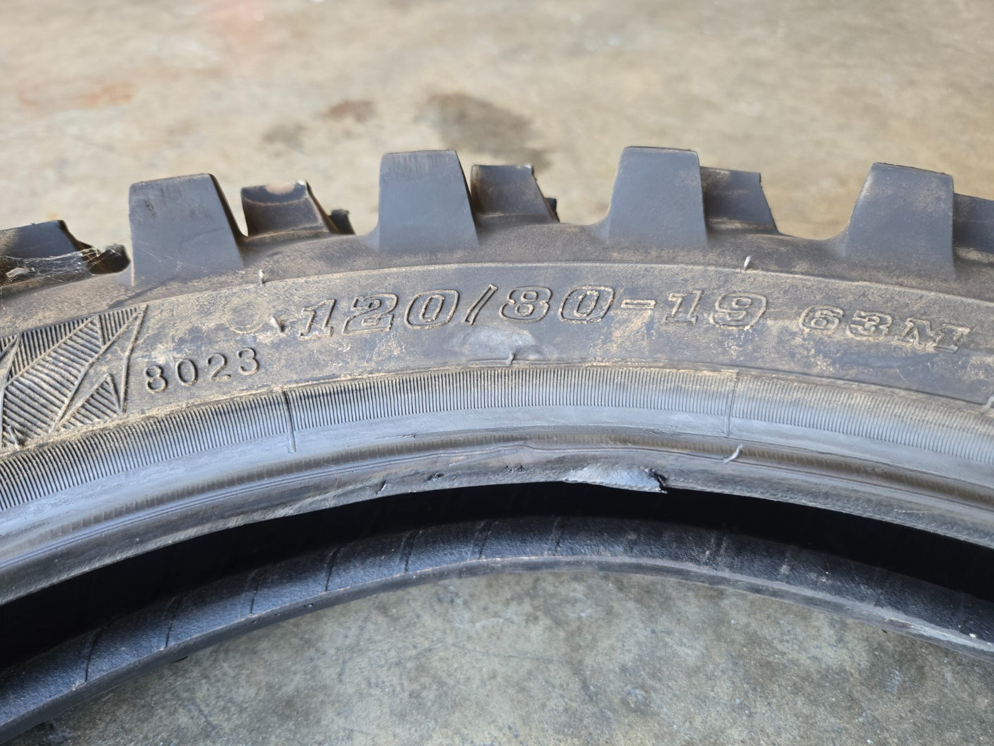 Dunlop MX14 Geomax Sand/Mud Tire 120/80x19 #0044