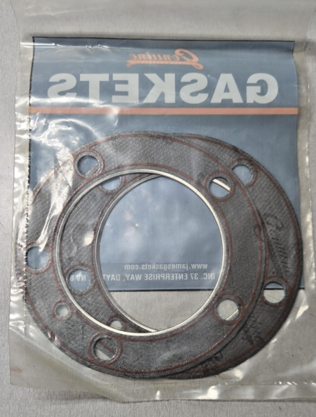 James Cylinder Head Gaskets with Firering JGI-16770-66-X Harley Davidson #0767