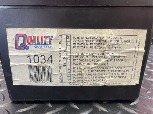 Cobra Cable Chains - Tire Chains 13” To 18” 1034 #0960