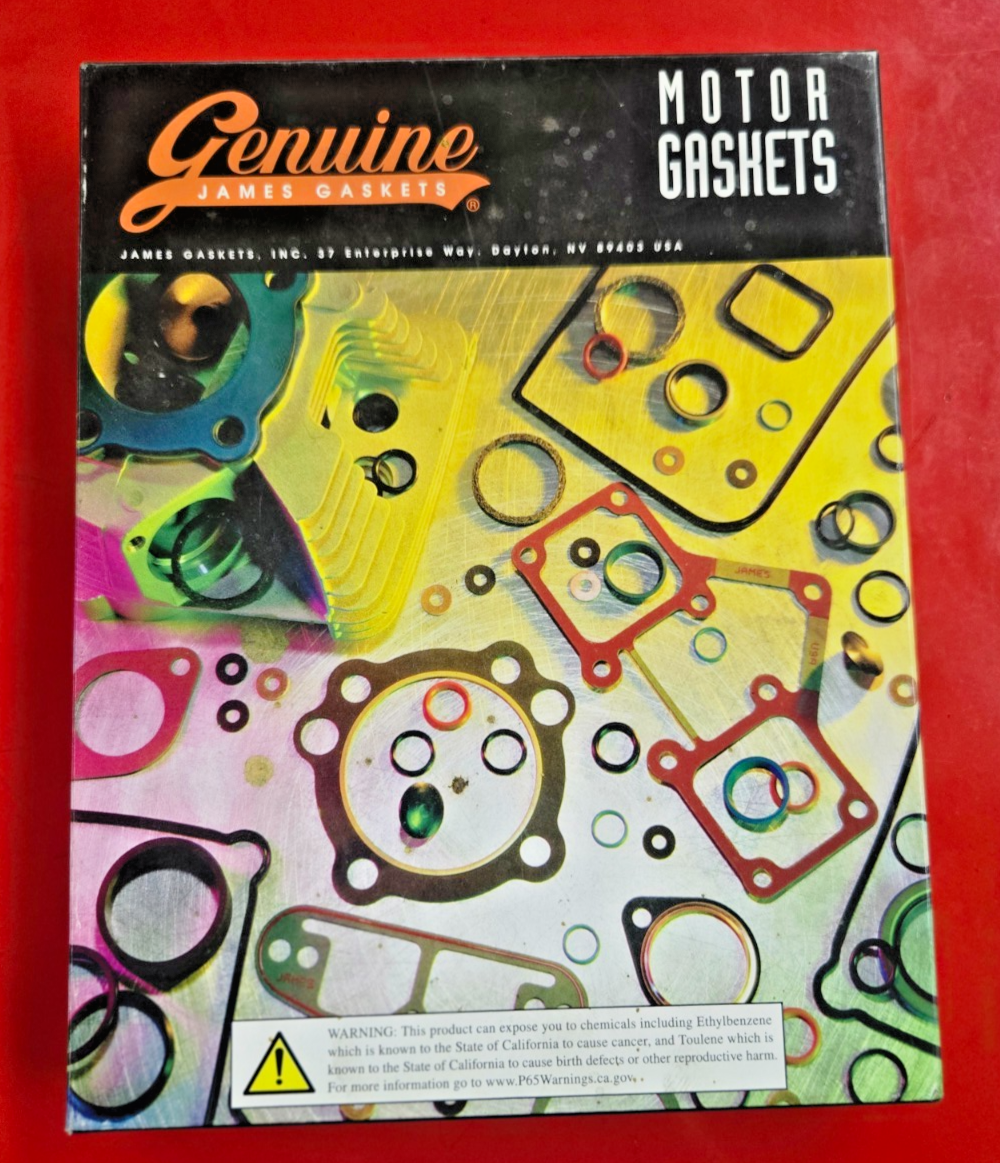 James Gasket JGI-17040-92-SS Top End Gasket Set OPEN BOX MISSING GASKETS #0402