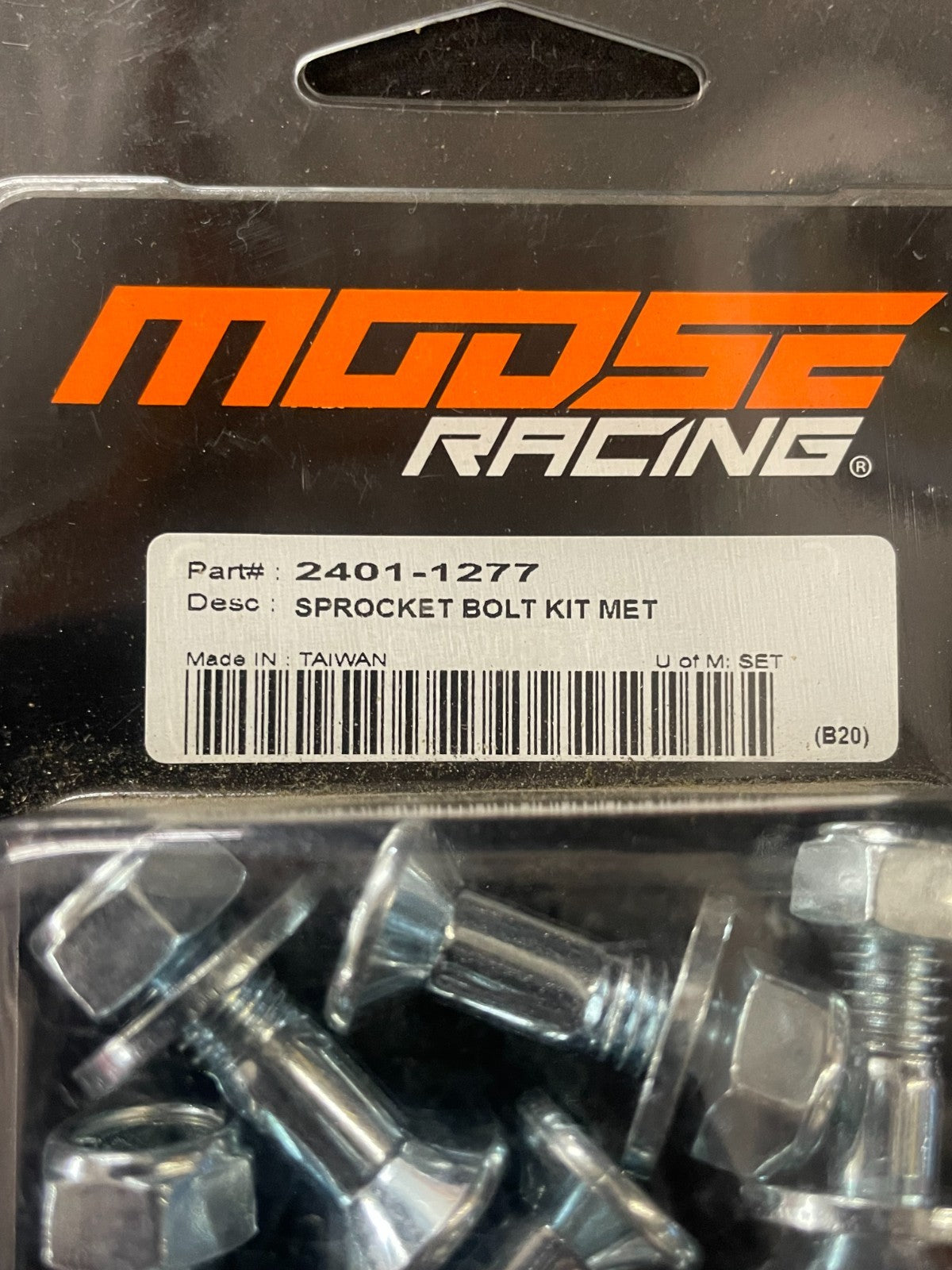 Moose Racing 2401-1277 OEM Sprocket Bolts #0291