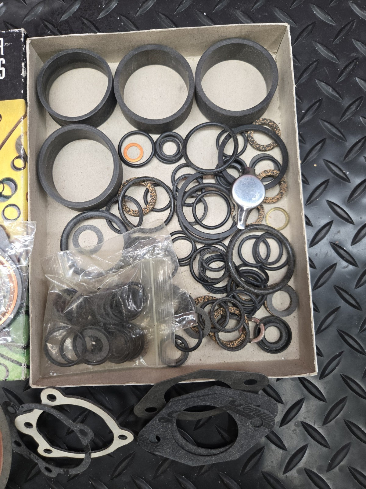 Harley Davidson Twin Cam Engine Gasket miscellanous sold as is #0768