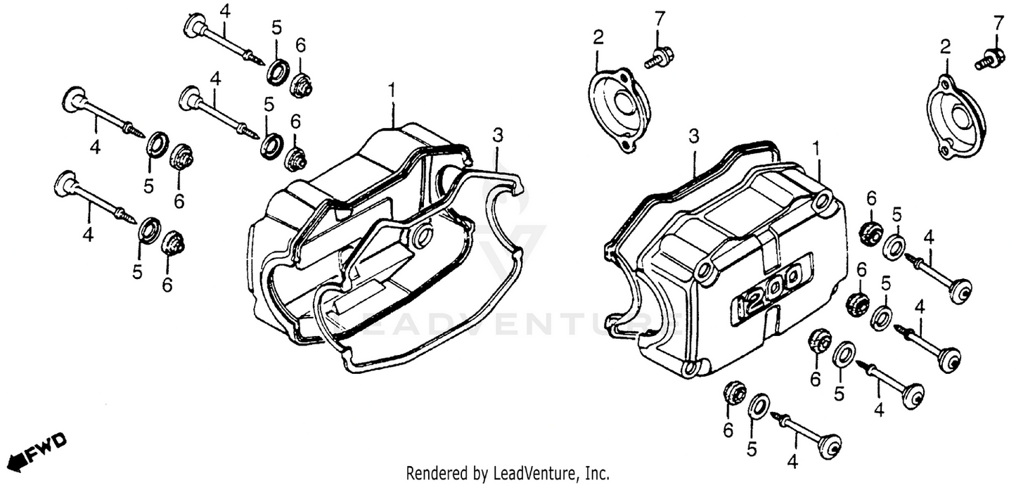 8X HONDA Valve Cover Bolt Seal #90542-MB0-000 OEM #0602