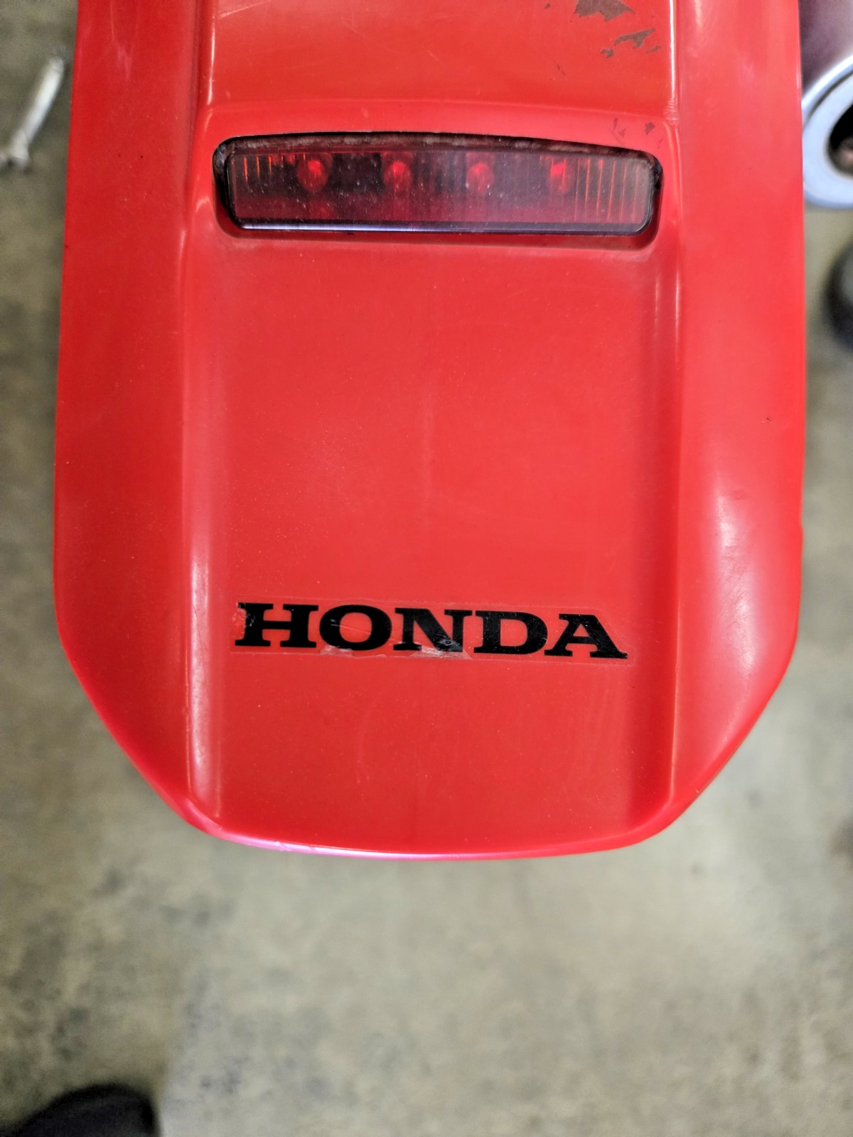 HONDA oem CRF-X LED Tail Light Red CRF250X CRF450X works all 4 led ##0777