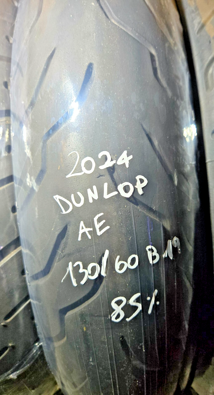 USED DUNLOP AMERICAN ELITE 130 60 19 2024 85%