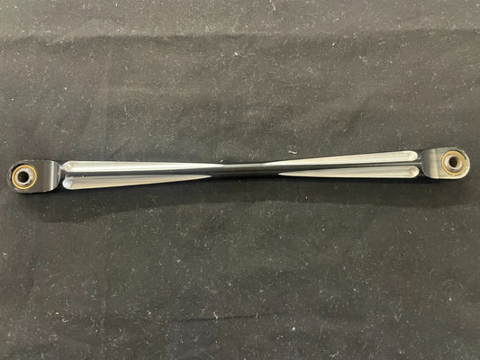 Black CNC Shifter Rod Round Shift Linkage HARLEY Touring FLHT Softail 12" #0202