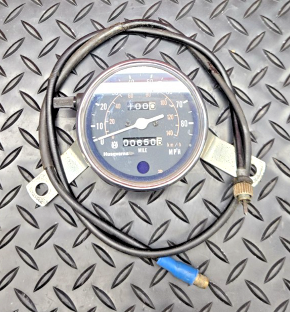 HUSQVARNA 510 TE ENDURO WR WXE WRX SPEEDOMETER MPH/KMH OEM WITH CABLE #0788