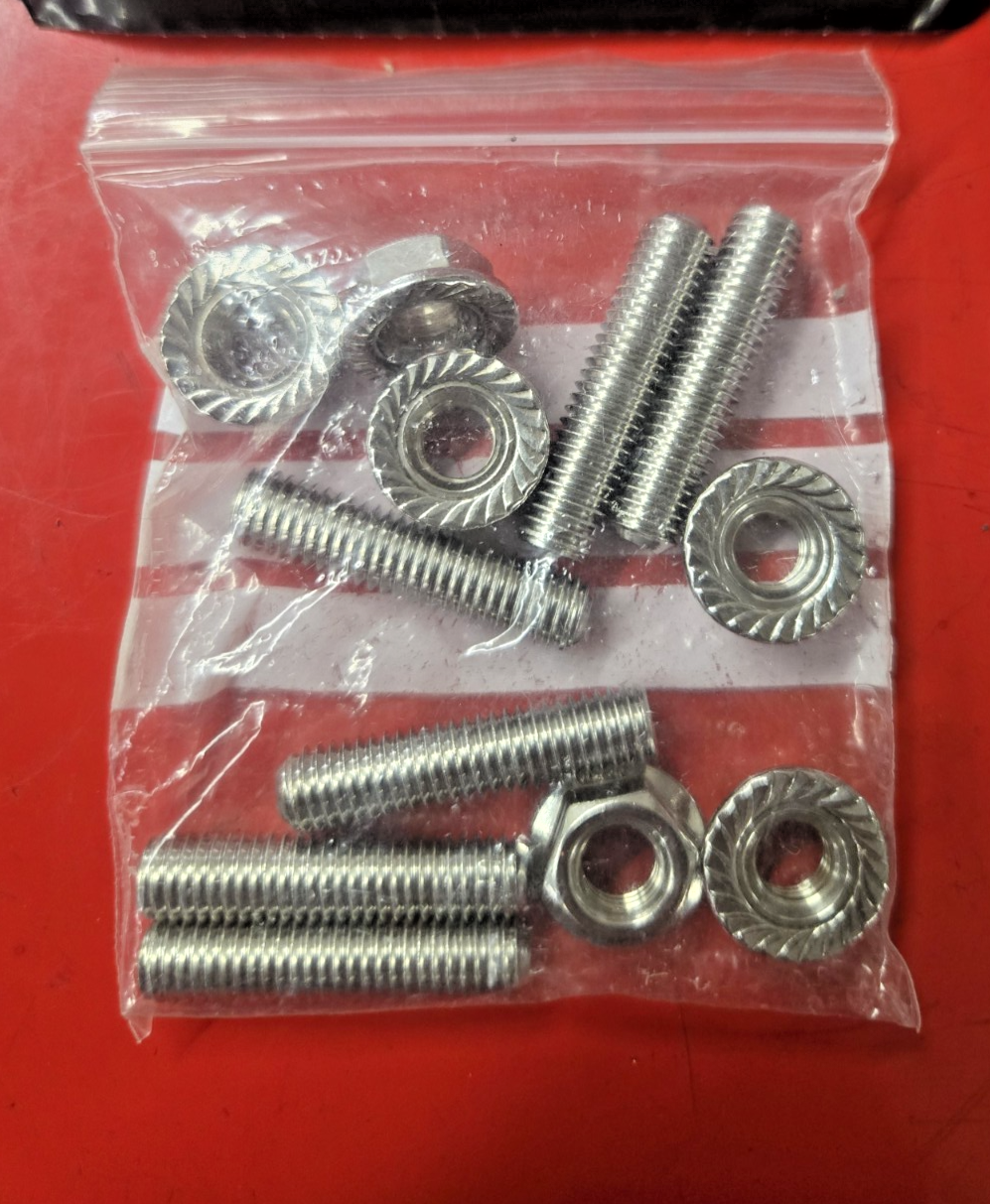 Triumph Exhaust Header Gaskets & Studs Daytona 675 Street Triple 675 765 #0628