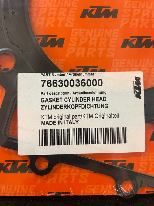 KTM Genuine Cylinder Head Gasket Dia105 - 76630036000 #0217