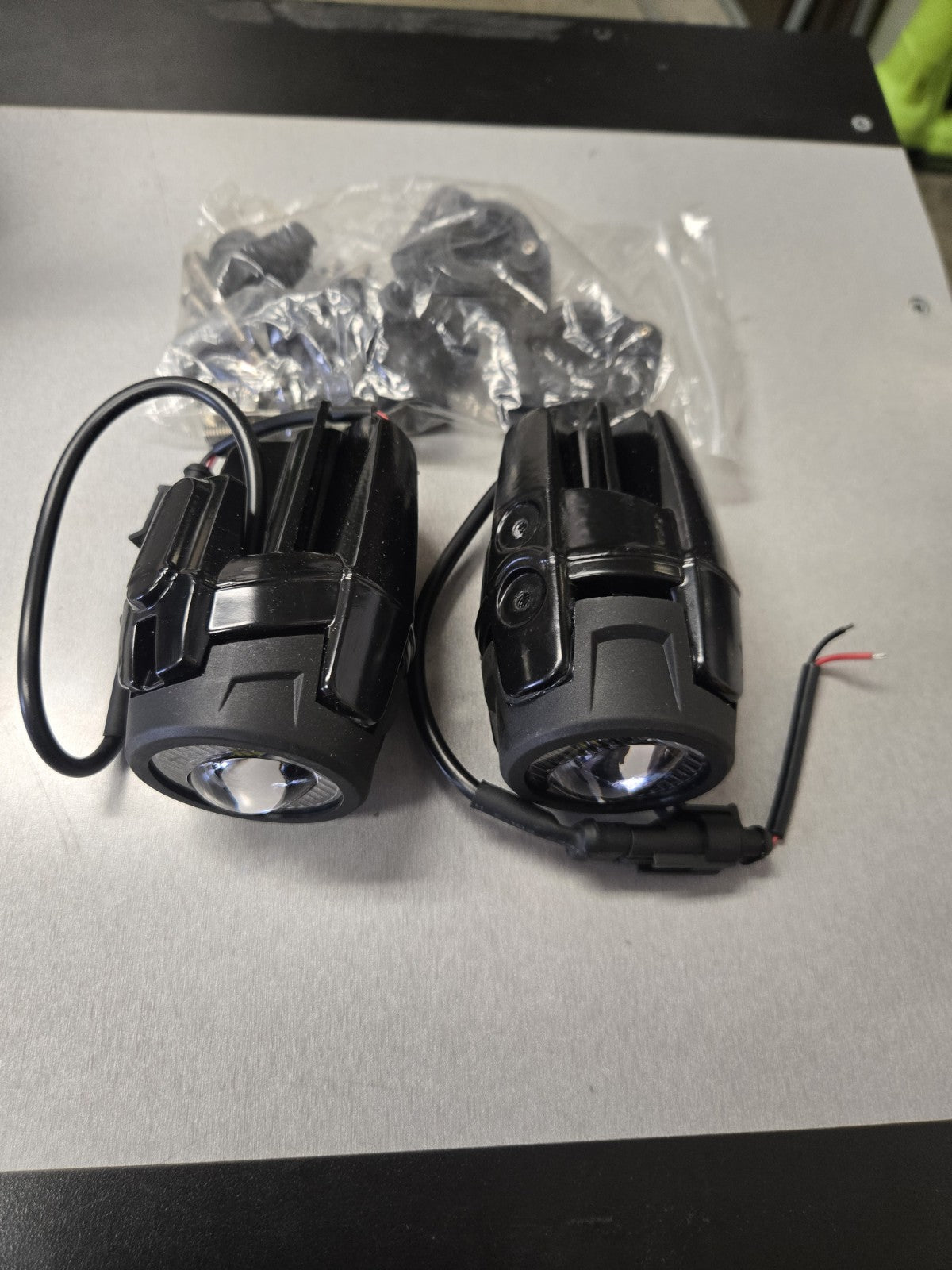 Spot LED Auxiliary Fog Light Driving Lamp Universal Motorcycle #0452