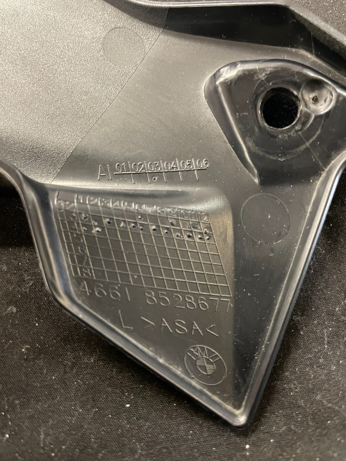 2014 BMW R1200GS Left Side Infill Fairing 4661 8528677 #0278