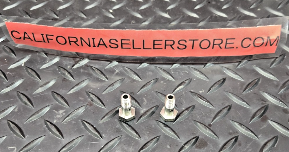 VOR VERTEMATI 503 OEM OIL HOSE BANJO BOLTS WITH #0983