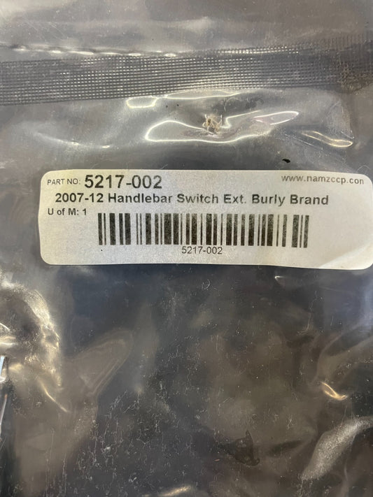 Harley Davidson Burly Brand Handlebar Switch Extension Kit 97+ 5217-002 #0415