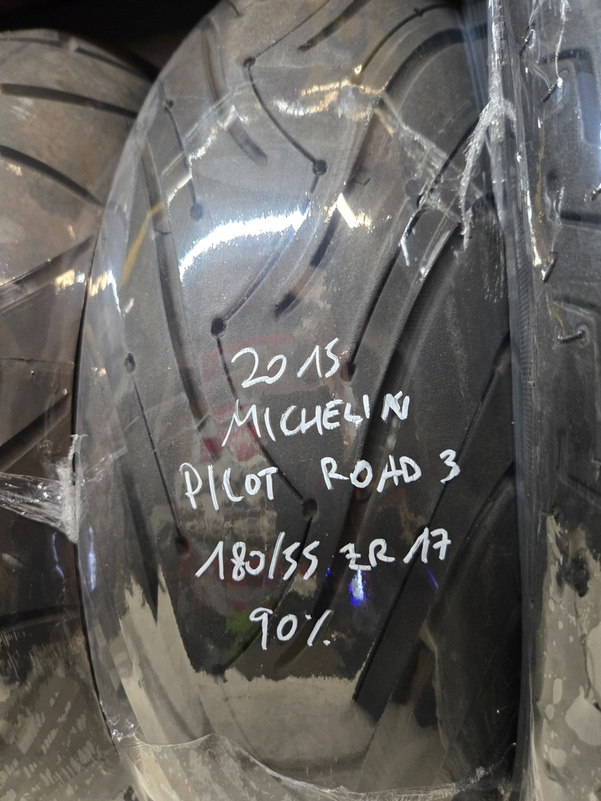 USED MICHELIN PILOT ROAD 180 55 17 2015 90%