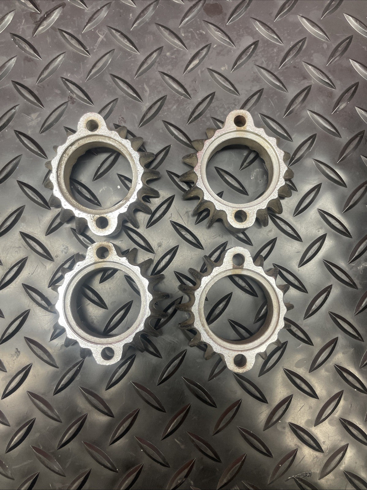 Honda CB550 1974/78 Exhaust Collars Flanges QTY 4 #0991