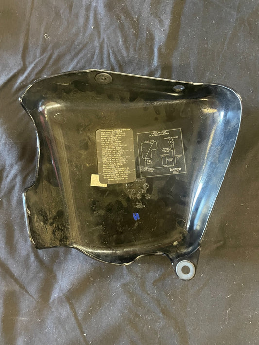 2014 Triumph Bonneville T100 Right Side Cover T2301238 #0251