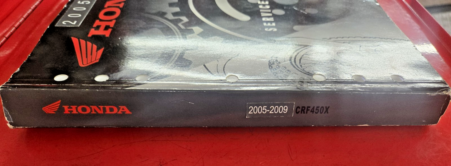 Honda Factory Service Manual 2006-2009 CRF450X 61MEY04 #0555
