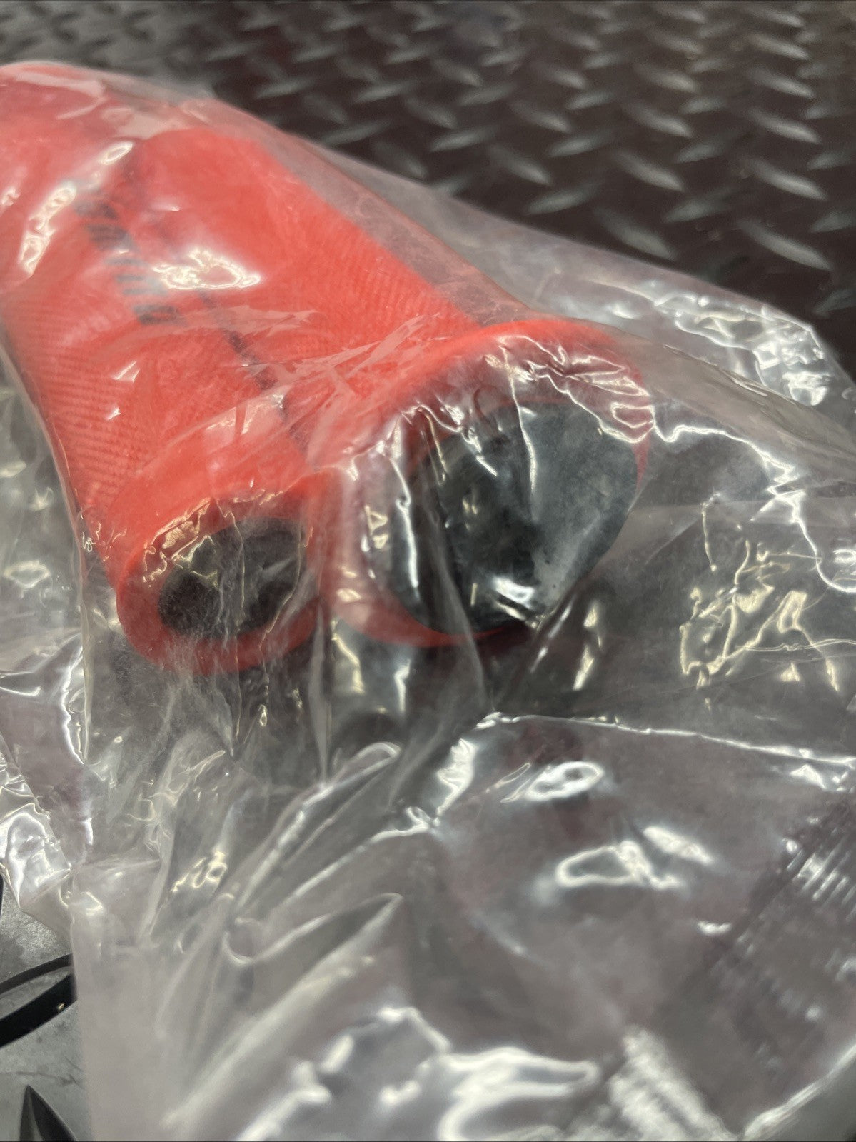 Domino Racing Motorcycle Grips 7/8” 22mm Red / Black #1380