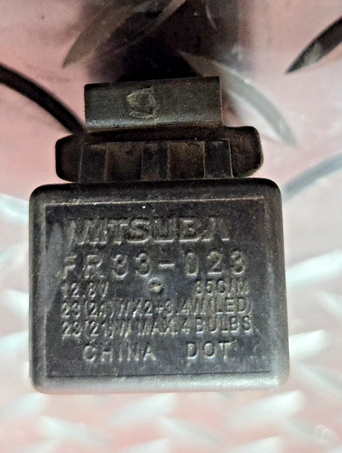 MITSUBA F33-025 4 Pin Flasher Relay LED Indicators/Turn Signal #0890