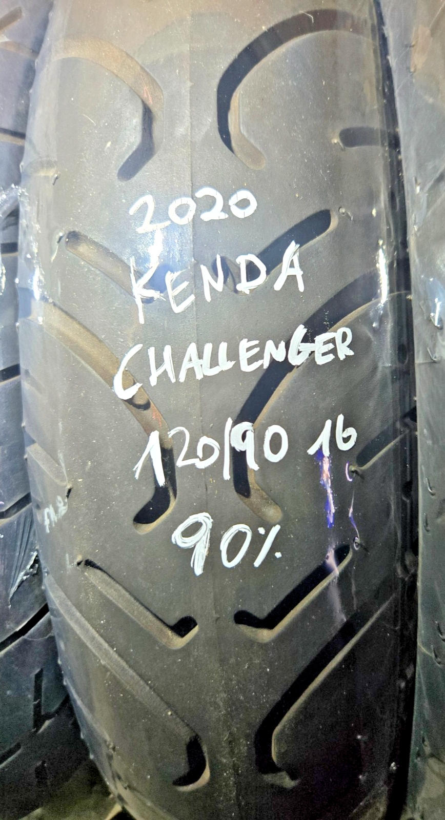 USED KENDA CHALLENGER 120 90 16 2020 rear tire 90%