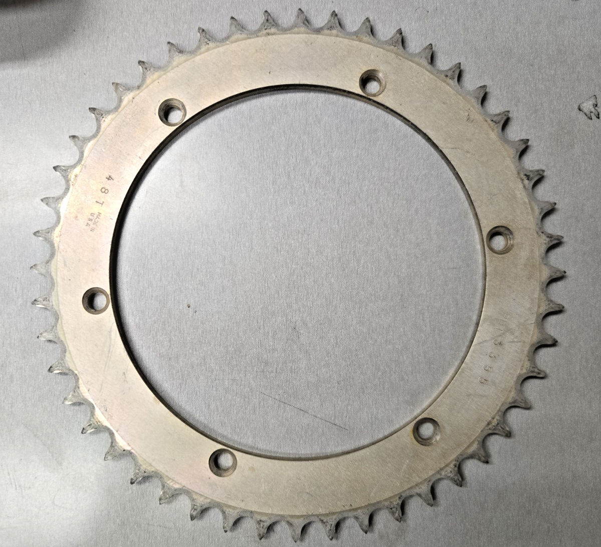HUSQVARNA 1987 TE 510 REAR 48T SPROCKET #0704