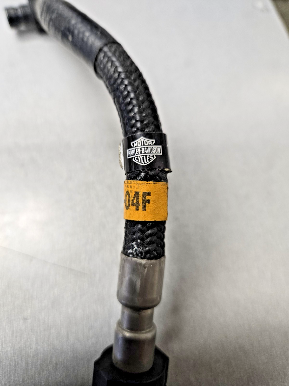 12-16 Harley Davidson FLD Dyna Switchback Fuel Line 62349-04F #0710