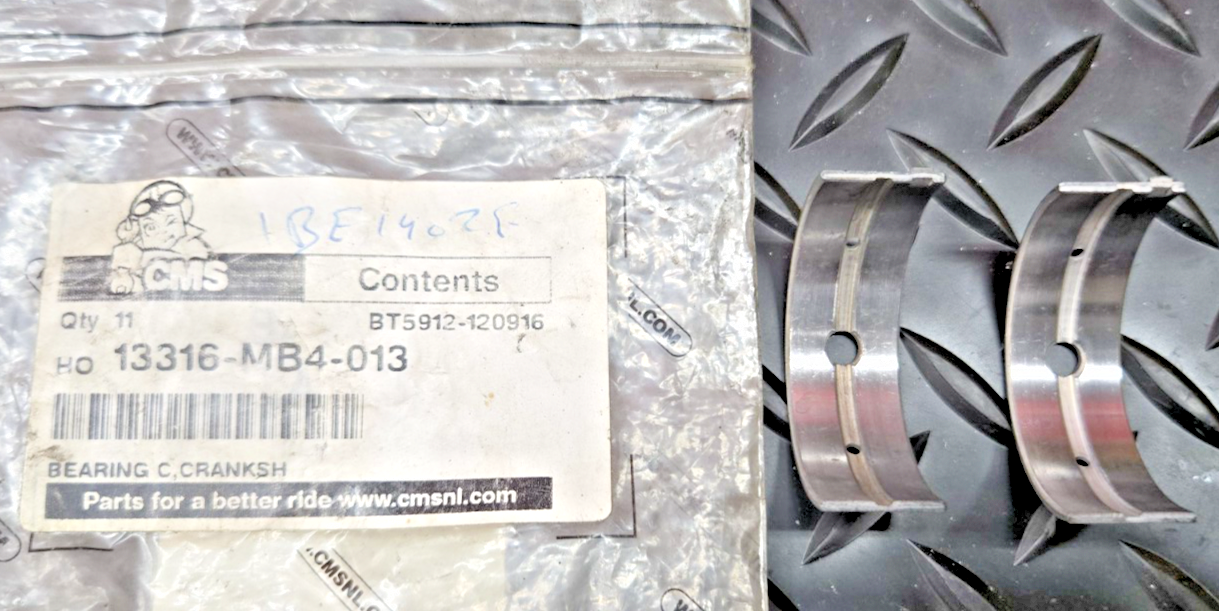 HONDA Bearing CRANK 13316-mb4-013 NOS #0557