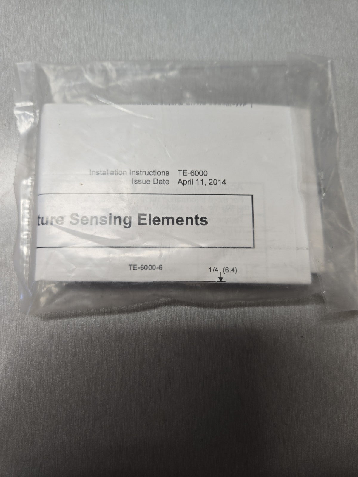 Johnson Controls TE-6000-100 Temp Sensor #1261
