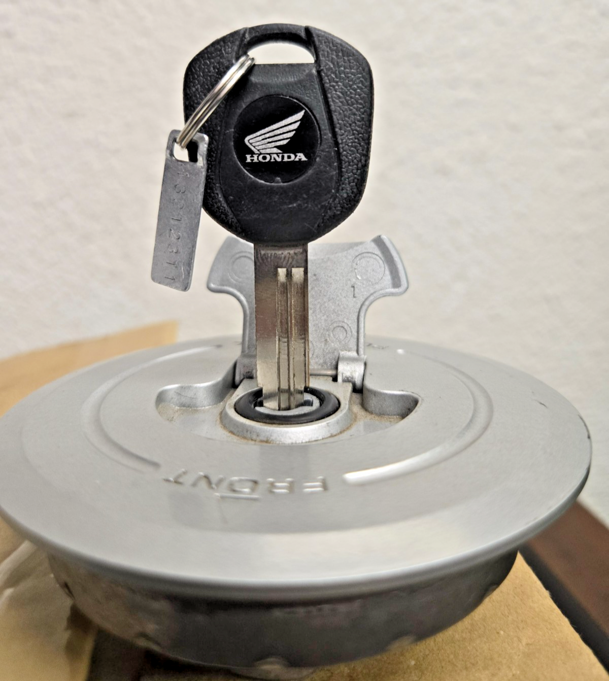 2013-18 Honda CBR500R Fuel Gas Cap ONLY w/key and code label NOT A KIT #0385