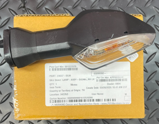 OEM Kawasaki NINJA Z400 Signal RR LH USED - 23037-0538 #0436