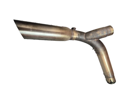 2011 DUCATI MONSTER 796 Dual-Tube Slip-on Muffler MID PIPE #0245