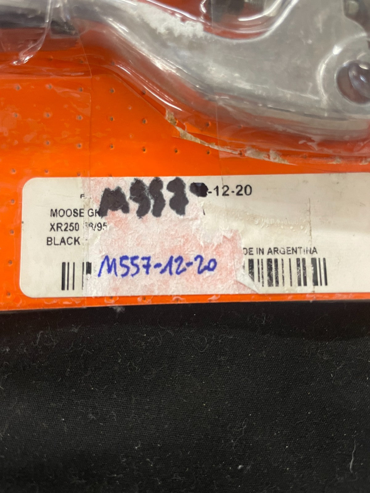 Moose Racing Competition Lever Set Black #M557-12-20 BLACK #0183