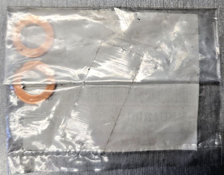 1X Kawasaki Genuine Gasket 8.2X14X1.0 -SOLD EACH 11009-1344 #0586