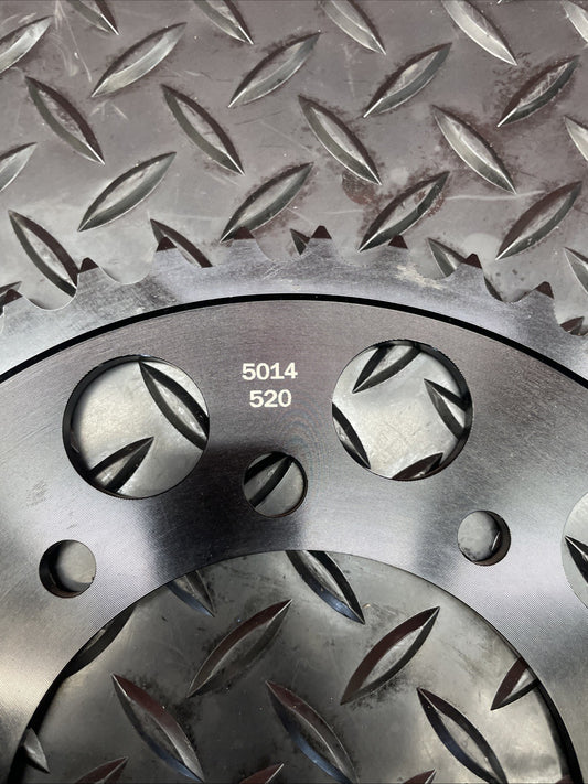 Yamaha R6 2001 DRIVEN RACING Aluminum Rear Sprocket 5014-520-47T #0808
