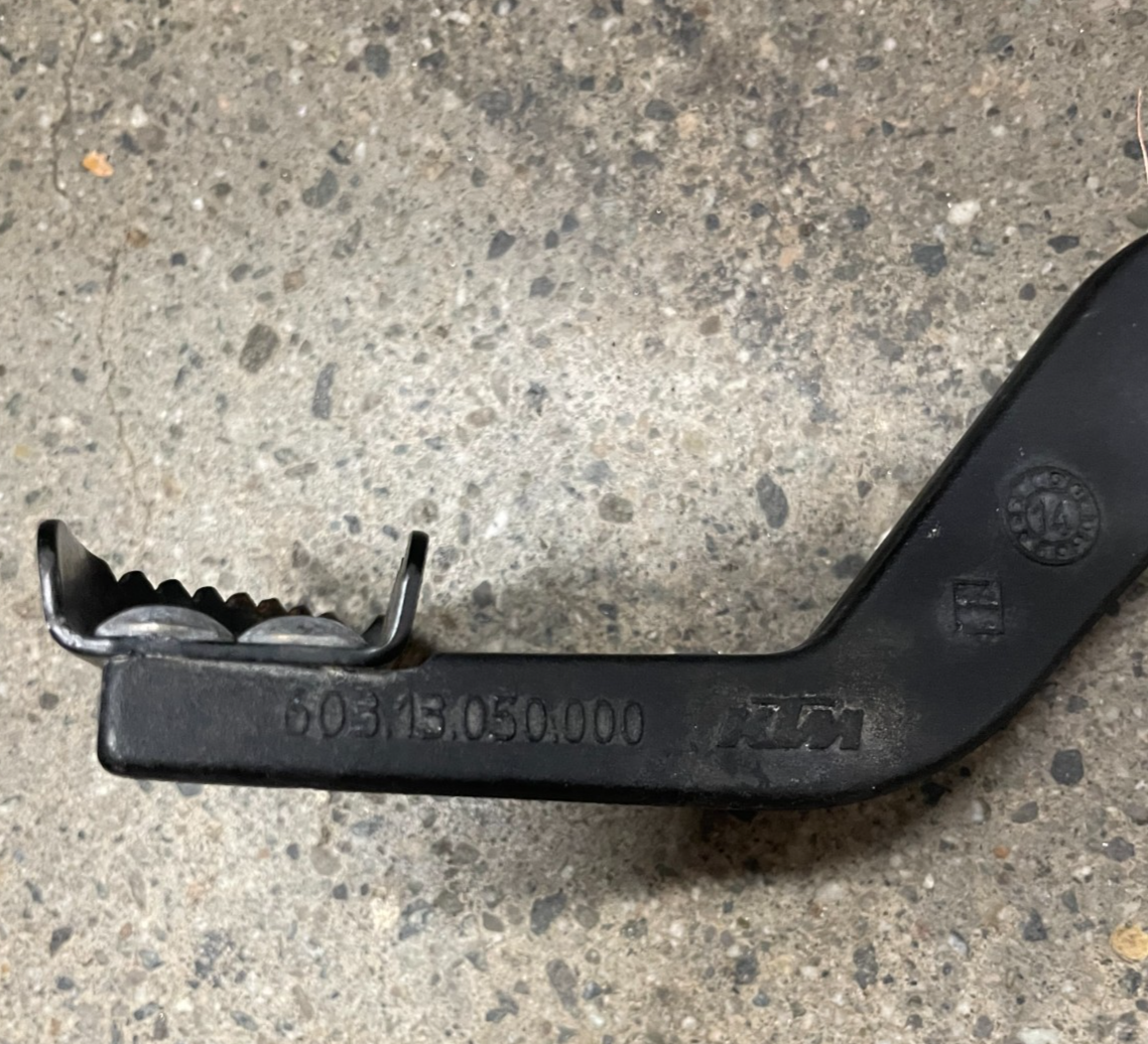 2014 KTM Adventure 1190 Rear Brake Pedal 603.13.050.000 #0308