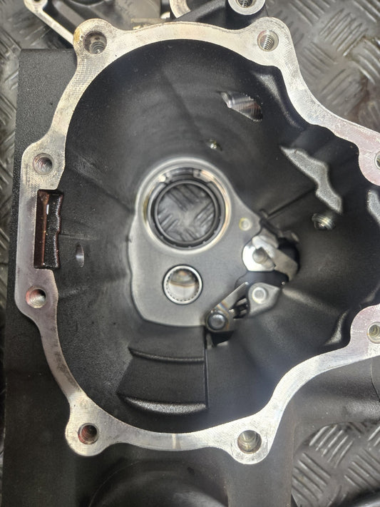 Harley Davidson Dyna 6 Speed Transmission Case Housing Used #0509