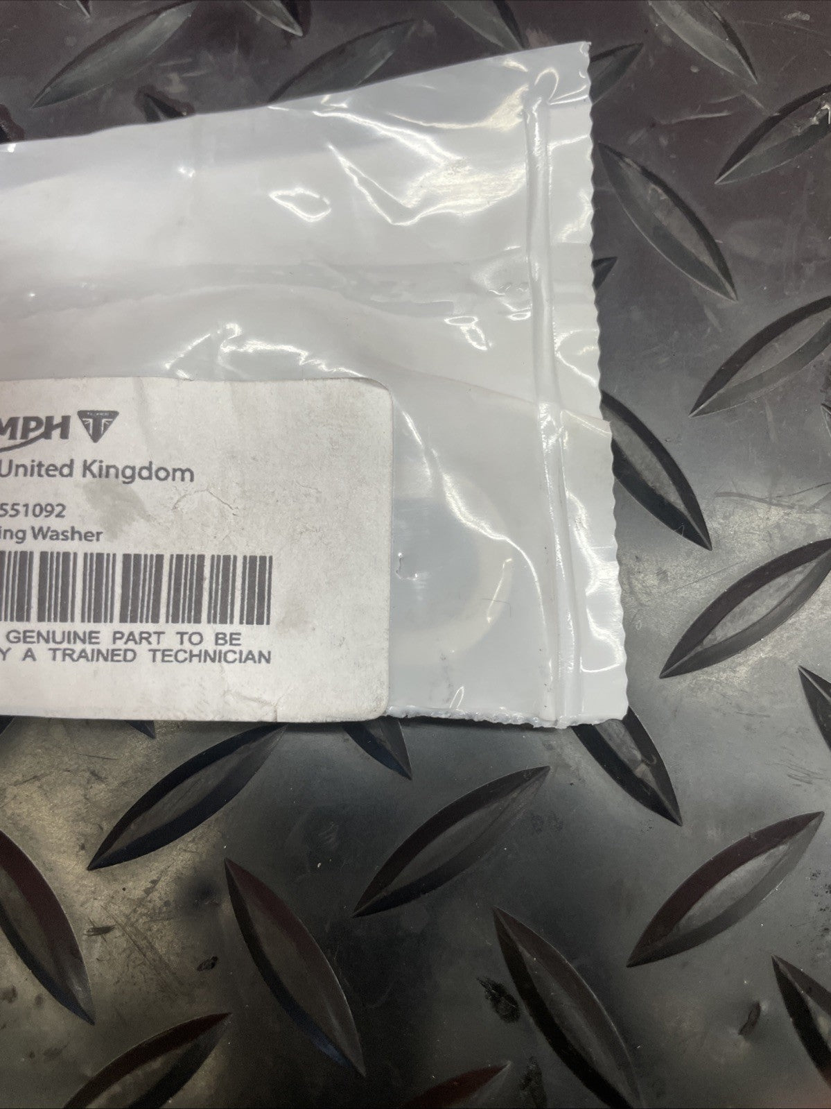 Triumph Crush Washer Oil Drain Bolt Qty 1 T3551092 #1391