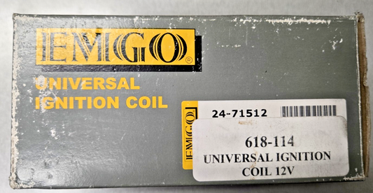 NEW Emgo - 24-71512 - Universal Ignition Coil 12V #0570