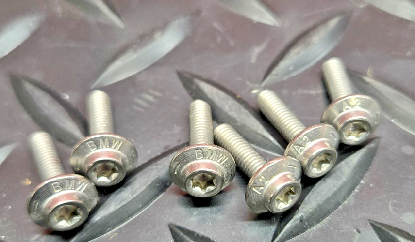 6 X BMW Fairing Screws S1000RR OEM R 1200 RT Genuine BMW Parts #0800