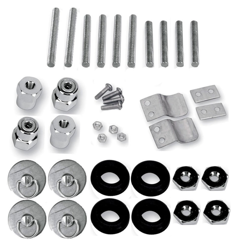 Saddlemen S4 Quick Saddlebag Docking Post And Fastener Kits 3501-0338 #0673
