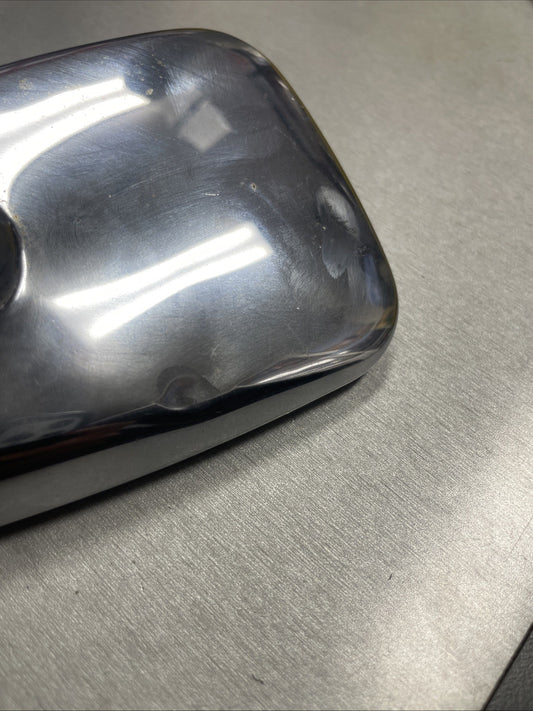 Motorcycle Vintage Napoleon Bar End Mirror Pair - Chrome #0682