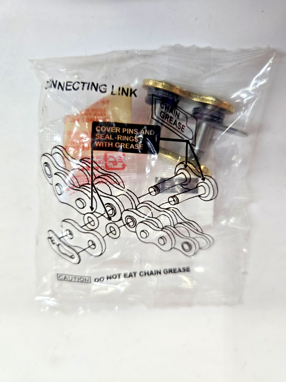 RK 520 Max-X Connecting Link Clip Gold #1138