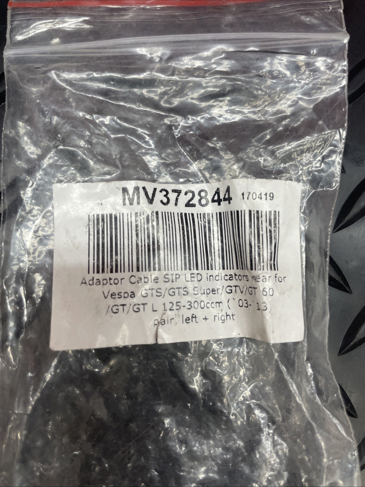 SIP MV372844 Indicator Connector Rear PIAGGIO VESPA GTS SUPER 300 2008-13 #0899