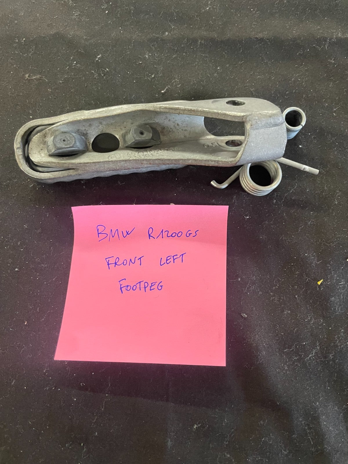 BMW R1200GS 2006 Foot peg LEFT R1200GS 05 06 07 4671852673 #0005