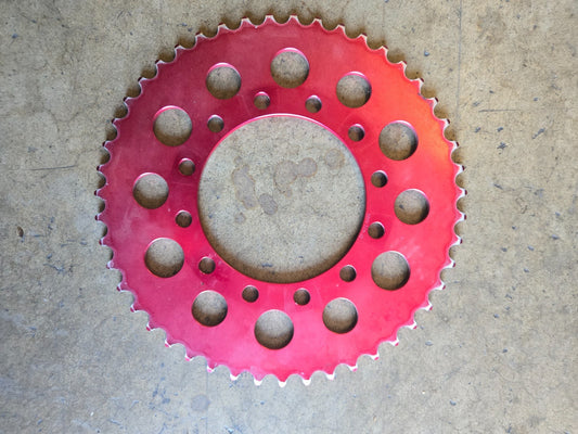 Driven Racing Lightweight Aluminum Rear Sprocket 5008-520 47t Red Anodized #0034