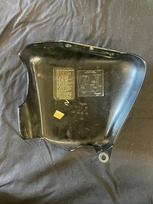 2013 Triumph Bonneville T100 Right Side Cover T2301238 #0249