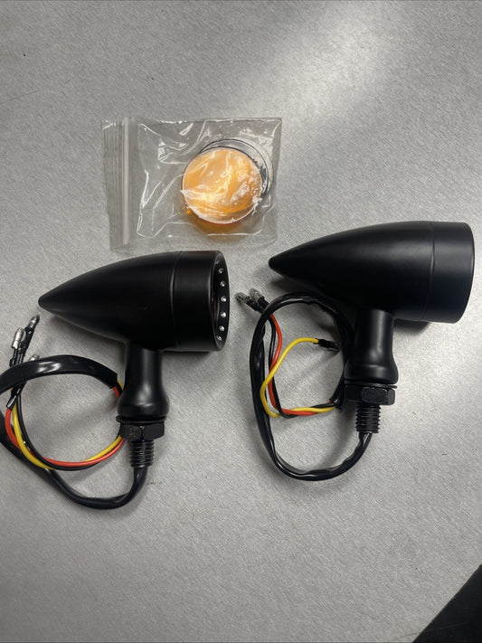 Motorcycle Bullet LED Turn Signal Indicator Light Lamp #0678
