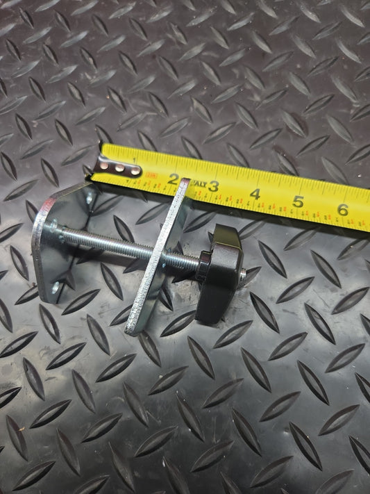 WINGED KNOB WITH PLATES And STUD 8mm Bolt, Solid Strong #1363