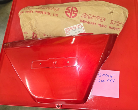 NOS Kawasaki KZ400 SIDE COVER 36001-1019-A5 #0367