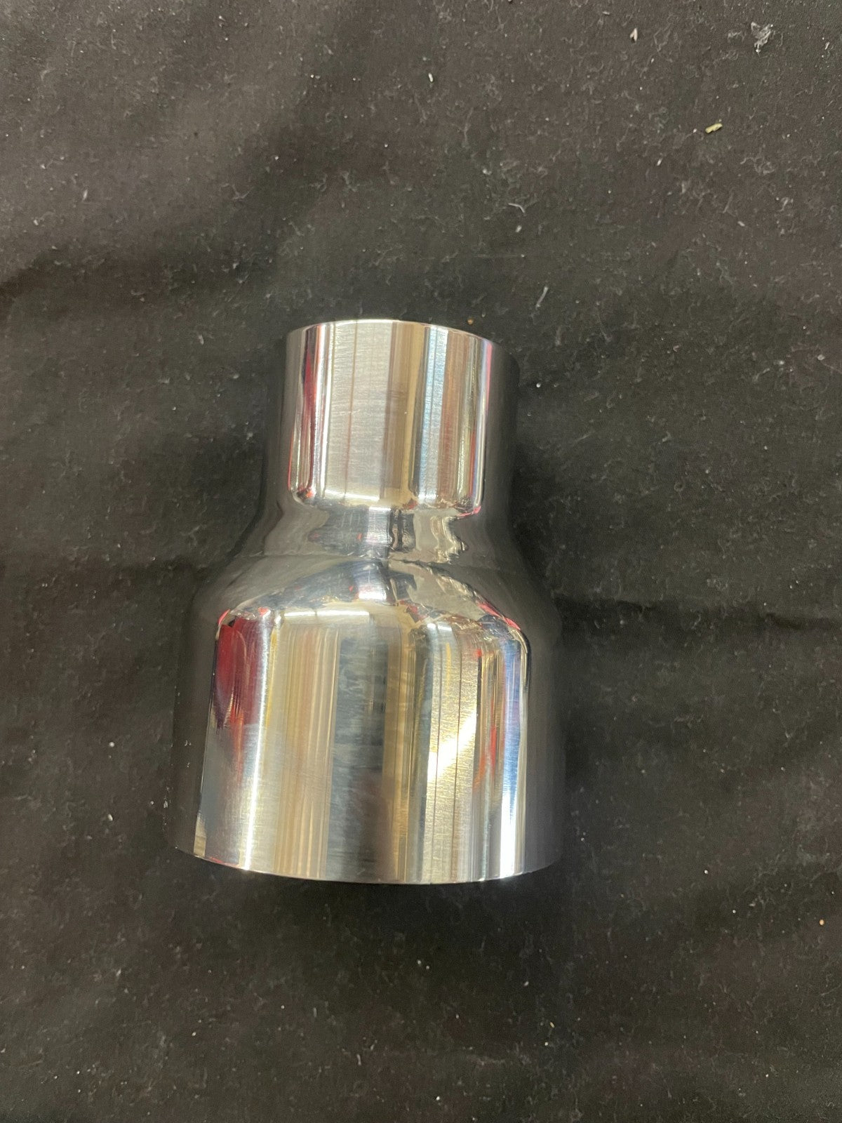 2" ID to 3" ID Stainless Steel Exhaust Pipe Connector #0287